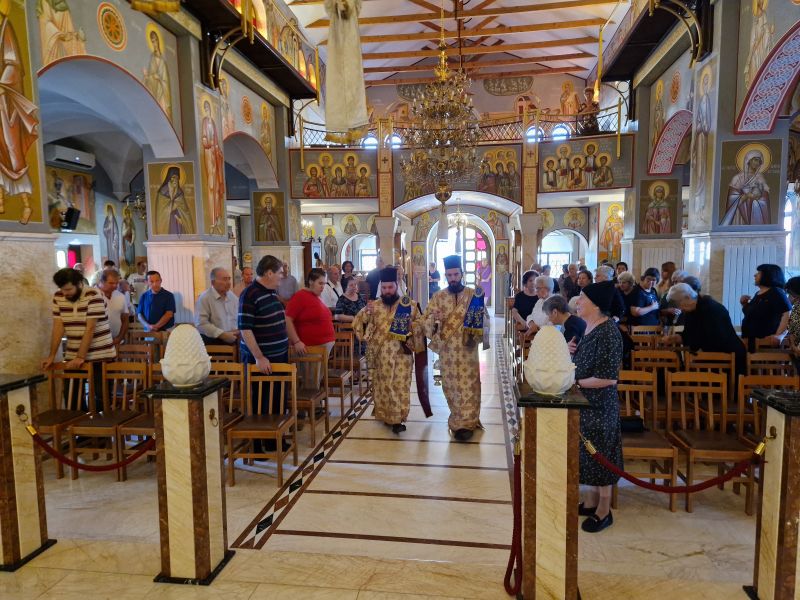 Φωτογραφικό υλικό από την εορτή των Αγίων Αναργύρων του ομώνυμου Ναού (1η Ιουλίου) στη Δράμα.